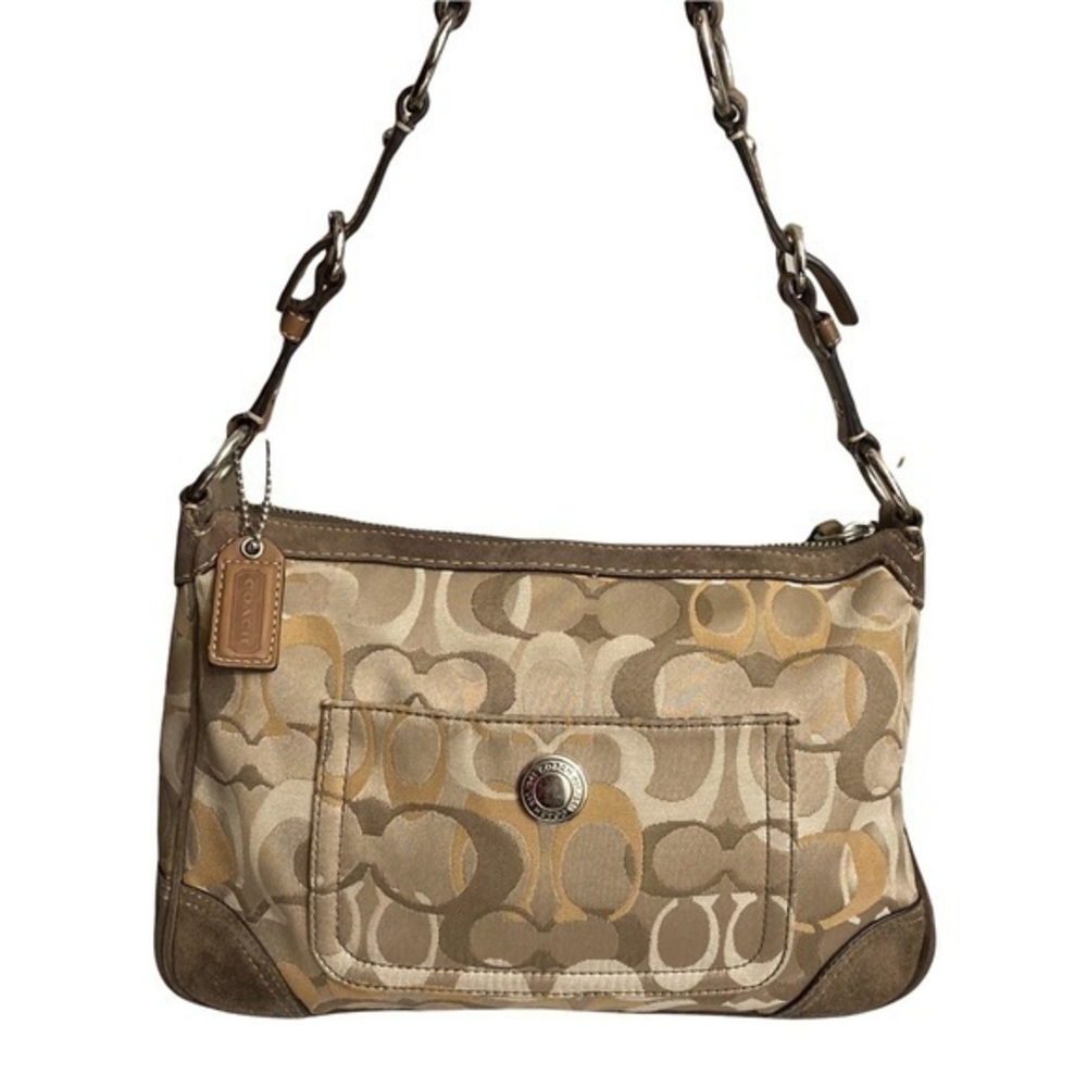 Coach vintage y2k D05K-2172 COACH optic brown taupe
